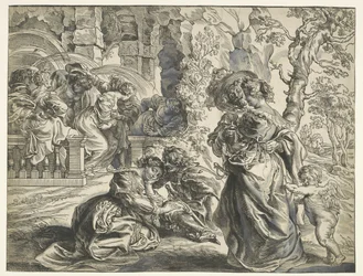 Liebesgarten (rechtes Blatt)