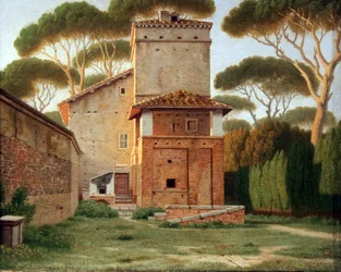 Das Torhaus im Park der Villa Borghese, Rom
