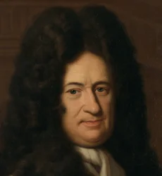 Bildnis des Philosophen Gottfried Wilhelm Freiherr von Leibniz