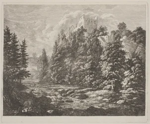 Sammlung radierter Blätter von Nathe