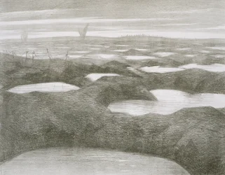 Nach einem Angriff, 1918