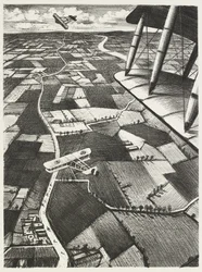 In der Luft, 1917