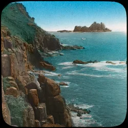 Lands End, Cornwall, spätes 19. oder frühes 20. Jahrhundert