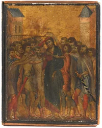 Cimabue, Christus verspottet