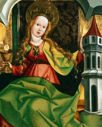 Heilige Barbara, ca. 1495-1519