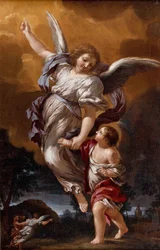 Der Schutzengel nach Pietro da Cortona