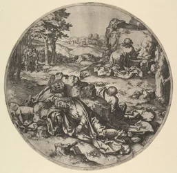Christus in Gethsemane, Kopie, 17. Jahrhundert