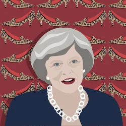 Theresa May und der Kitten-Heel