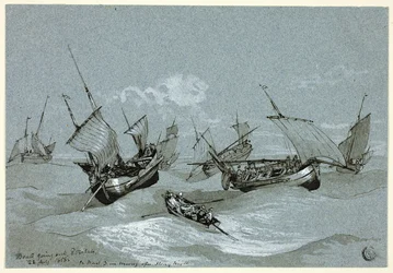 Boote fahren hinaus, Entretat