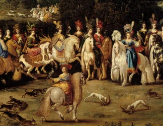 Die vier Elemente. Luft (Detail)