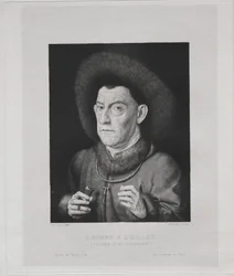 Mann mit Nelke, 1869