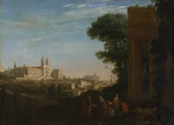 Ansicht von Rom, 1632