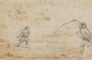 David und Goliath (verso)