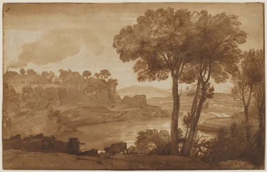 Ansicht der Acqua Acetosa, ca. 1645