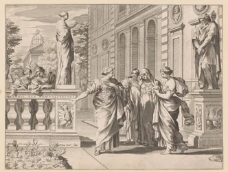 Allegorie zu Ehren des Collegio Romano