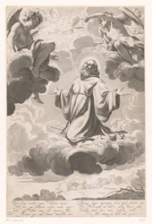 Heiliger Franziskus von Paola in Ekstase