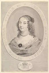 Ludovica Maria Gonzaga, Königin von Polen, 1645