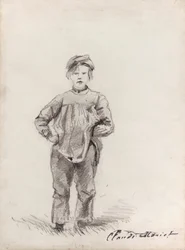 Junge auf dem Land