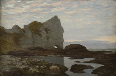 Étretat, ca. 1864