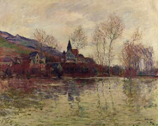 Überschwemmungen in Giverny, 1886