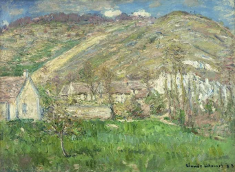 Hamlet in den Klippen bei Giverny