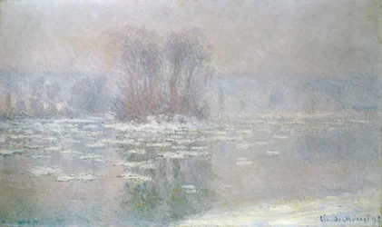 Eis bei Bennecourt, 1898