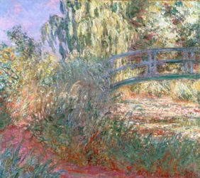 Le Bassin aux Nymphéas et sentier au bord de l’eau