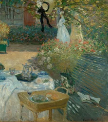 Das Frühstück im Garten von Monet in Argenteuil
