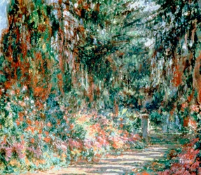 Monets Garten um 1880