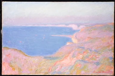Auf den Klippen bei Dieppe, Sonnenuntergang, 1897