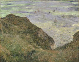 Auf der Klippe bei Pourville