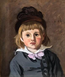 Porträt von Jean Monet mit Pomponmütze