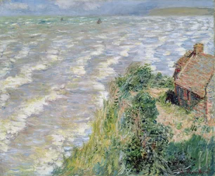 Steigende Flut bei Pourville, 1882