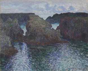 Felsen bei Port-Goulphar, Belle-Île, 1886