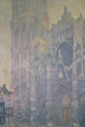 Kathedrale von Rouen, Harmonie in Weiß, Morgenlicht, 1894
