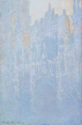 Kathedrale von Rouen, Portal, Morgennebel