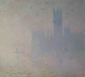 Möwen über dem Parlament, 1904
