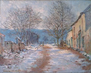 Schnee in Limetz, 1886