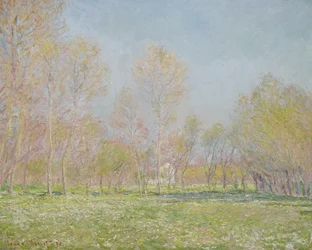 Frühling in Giverny, 1890
