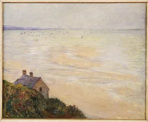 Die Hütte in Trouville, Ebbe, 1881