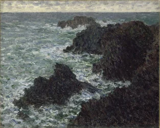 Die Felsen von Belle-Ile, Die wilde Küste, 1886