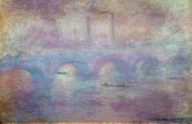 Die Waterloo Bridge, Nebeleffekt, 1903