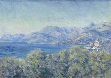 Blick auf Ventimiglia