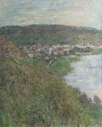 Blick auf Vétheuil