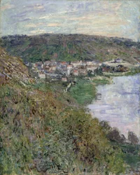 Blick auf Vétheuil