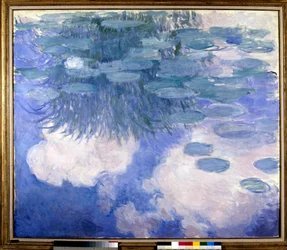 Seerosen mit Wolkeneffekten, um 1914-1917