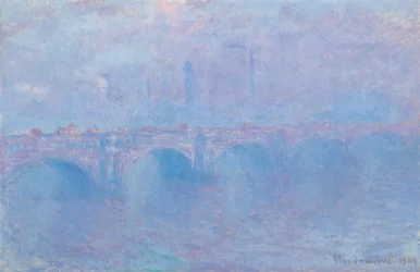 Waterloo-Brücke, Nebeleffekt