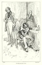 Illustration zu Disraelis Coningsby (Litho)