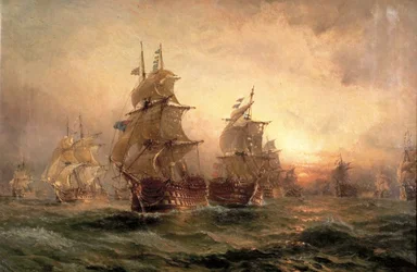 Der Abend von Trafalgar, 1890