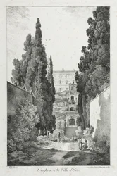 Ansicht der Villa d